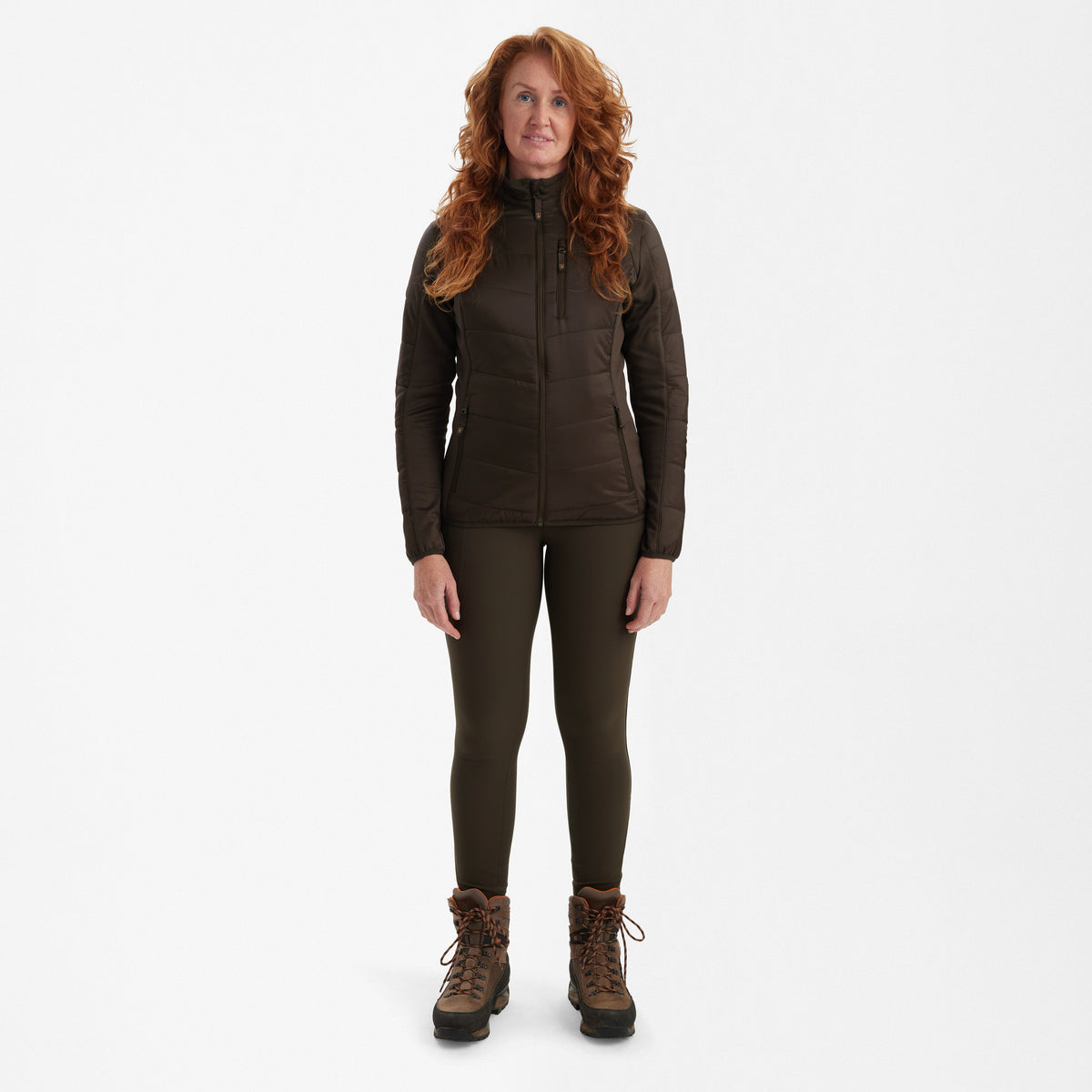 Lady Heat wattierte Jacke - Wood - Deerhunter