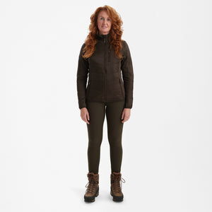 Lady Heat wattierte Jacke - Wood - Deerhunter