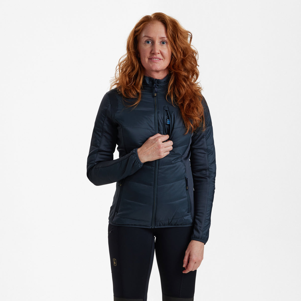Lady Heat Gepolsterte Jacke - Dunkelblau - Deerhunter