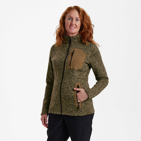 Lady Sarek Strickjacke - Butternut - Deerhunter