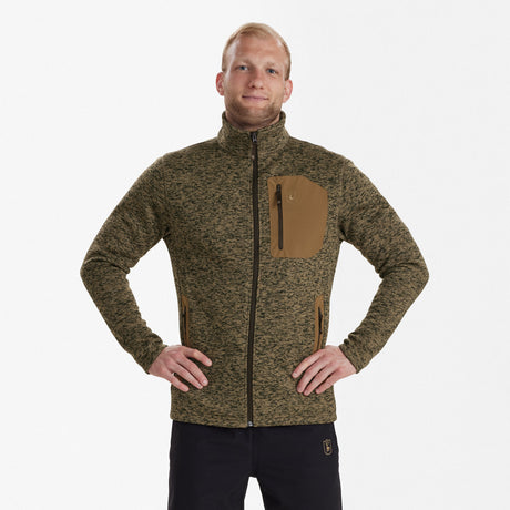 Sarek Strickjacke - Butternut - Deerhunter