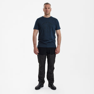 Nolan T-Shirt Dunkelblau - Deerhunter