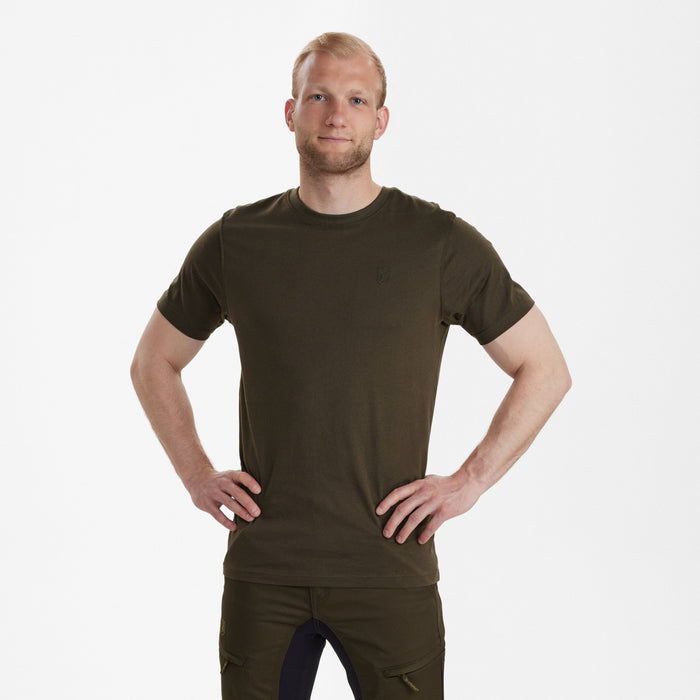 Easton T-Shirt Adventure Green - Deerhunter