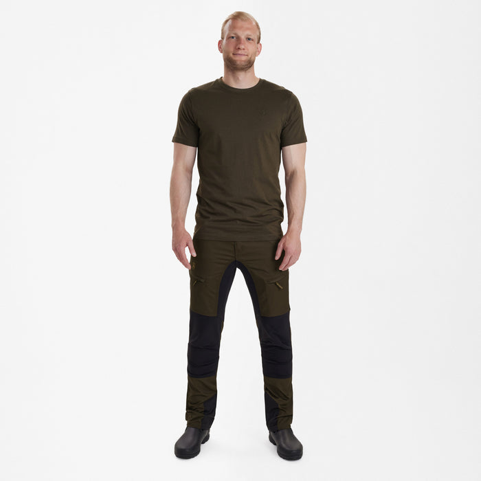 Easton T-Shirt Adventure Green - Deerhunter