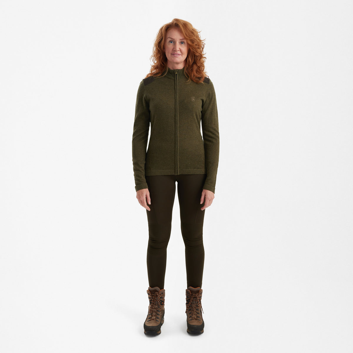Lady Darlington Strickcardigan - Cypress - Deerhunter