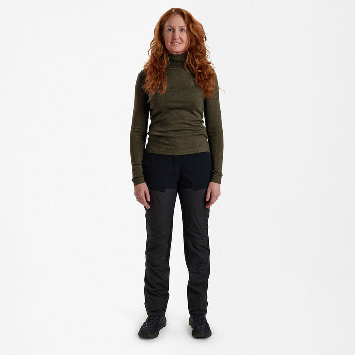 Rollkragenpullover Lady Darlington – Zypresse – Deerhunter