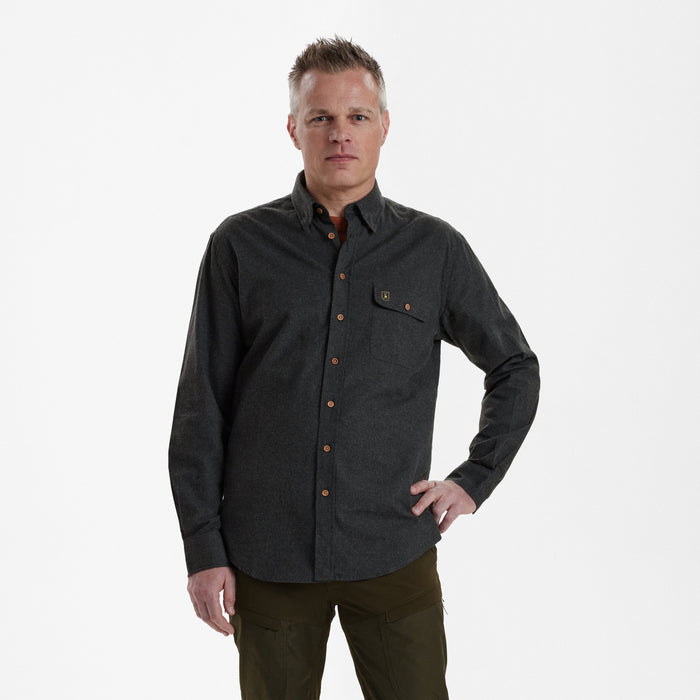 Liam Hemd Black Ink - Deerhunter