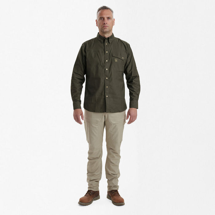 Matobo Hemd Forest Green - Deerhunter