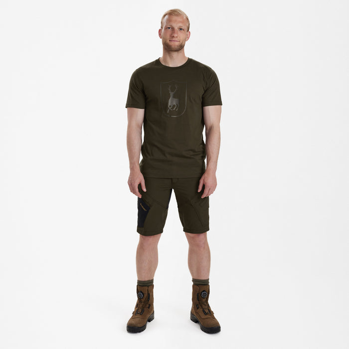Logo-T-Shirt Fallen Leaf - Deerhunter