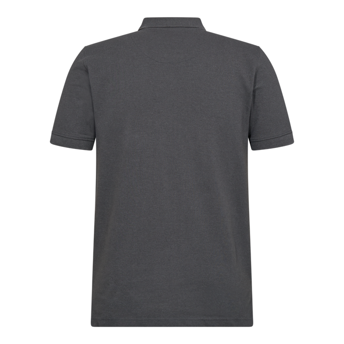 Harris Poloshirt – Dunkelgrau meliert – Deerhunter