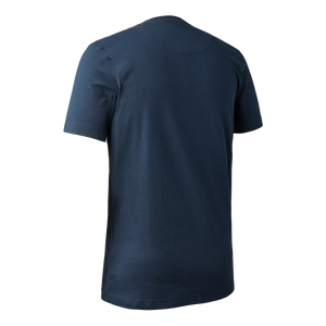 Nolan T-Shirt Dunkelblau - Deerhunter