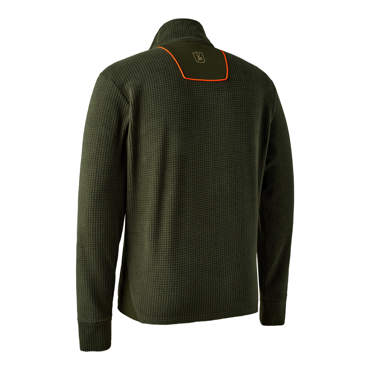 Chamois-Fleecejacke mit durchgehendem Reißverschluss Forest Green - Deerhunter