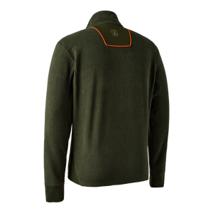 Chamois-Fleecejacke mit durchgehendem Reißverschluss Forest Green - Deerhunter