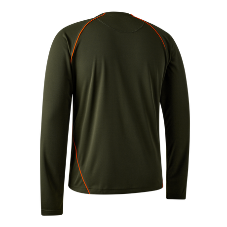 Chamois T-Shirt mit langen Ärmeln Forest Green - Deerhunter