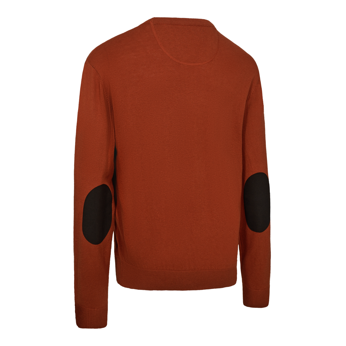 Harrington Strickpullover mit Rundhalsausschnitt – Oak Rust Melange – Deerhunter