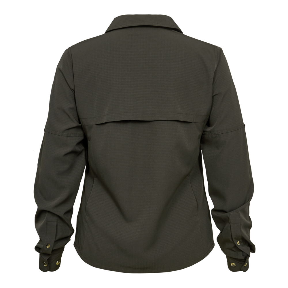 Damen Canopy Hemd - Forest Green - Deerhunter