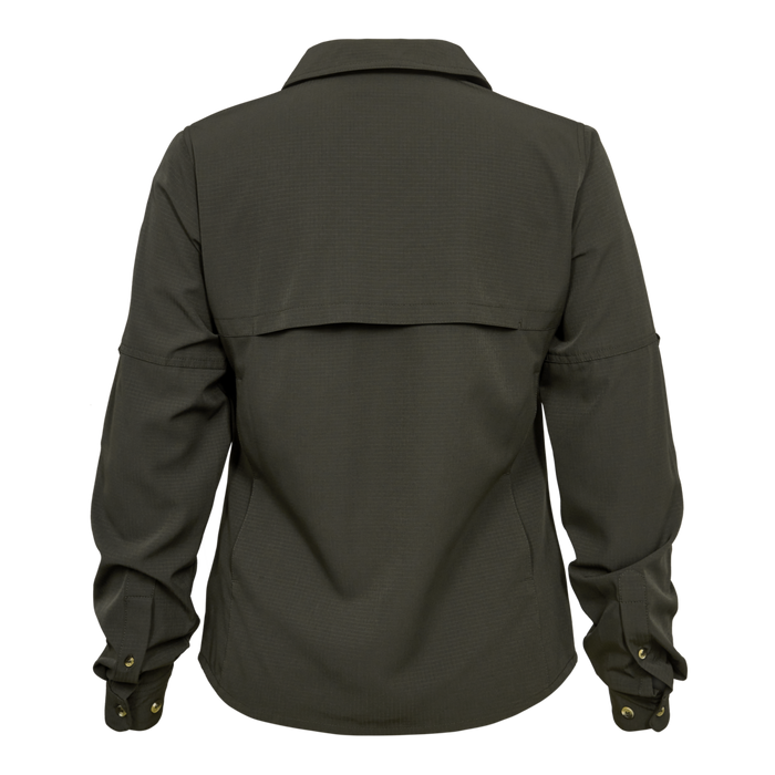 Damen Canopy Hemd - Forest Green - Deerhunter