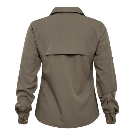 Damenhemd Canopy Stone Grey - Deerhunter