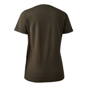 Lady Ella T‑Shirt Adventure Green - Deerhunter