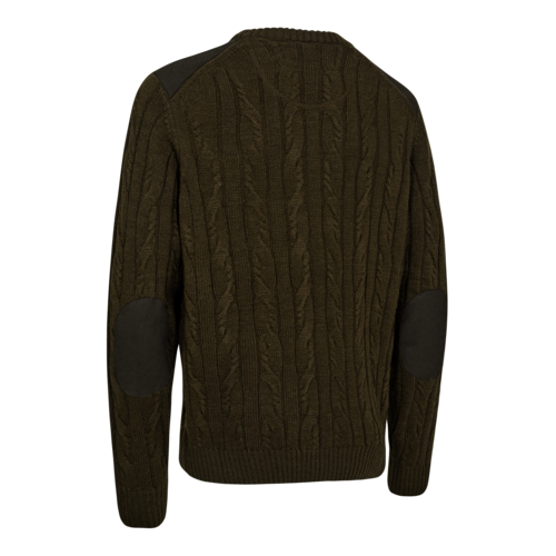 Randall Strickpullover mit Rundhalsausschnitt Art Green - Deerhunter