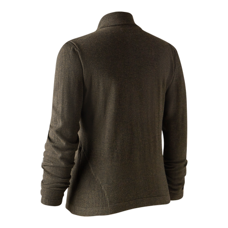 Lady Darlington Strickcardigan - Dark Elm - Deerhunter