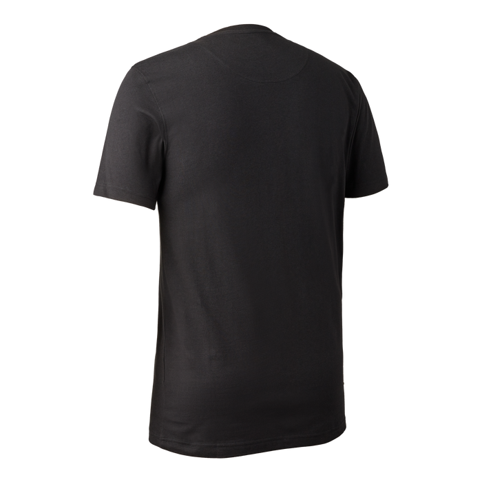 Logo T-Shirt Schwarz - Deerhunter
