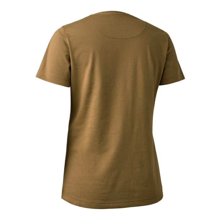 Damen-T-Shirt mit Logo Butternut - Deerhunter