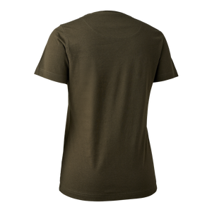 Damen T-Shirt mit Logo Fallen Leaf - Deerhunter