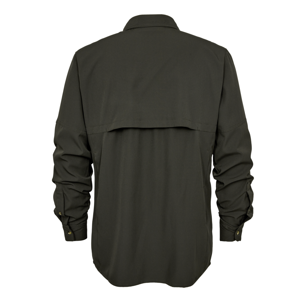 Canopy Hemd Forest Green - Deerhunter