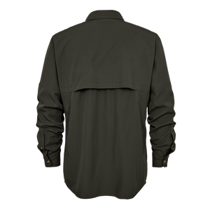 Canopy Hemd Forest Green - Deerhunter