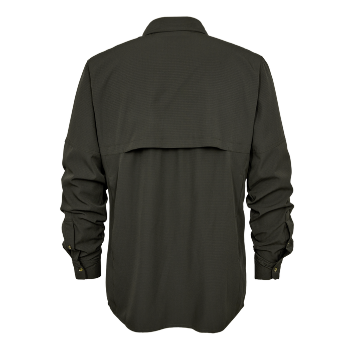 Canopy Hemd Forest Green - Deerhunter