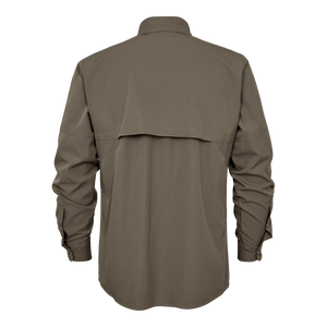 Canopy Hemd - Stone Grey - Deerhunter