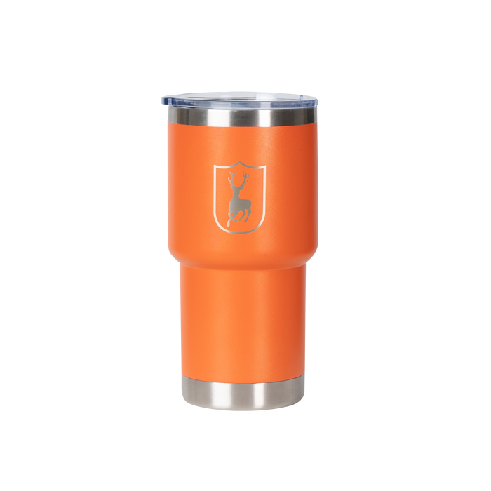 Thermobecher mit Deckel - Orange - Deerhunter
