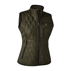 Lady Mossdale gesteppte Weste Forest Green - Deerhunter