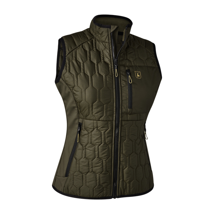 Lady Mossdale gesteppte Weste Forest Green - Deerhunter