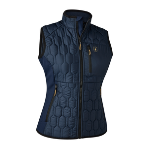 Lady Mossdale Steppweste Dress Blues - Deerhunter