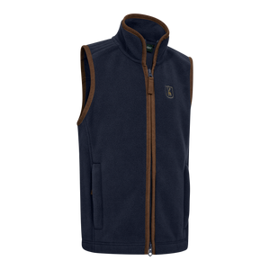 Junior Cumbria Fleeceweste Dunkelblau - Deerhunter