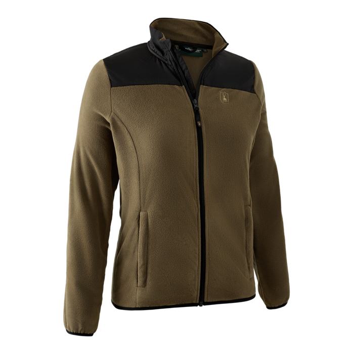 Lady Northward Fleece Jacke Hickory - Deerhunter