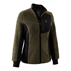 Lady Roja Faserpelzjacke Adventure Green - Deerhunter