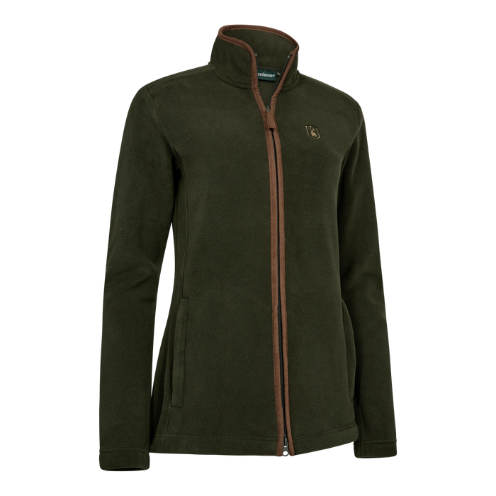 Damen Cumbria Fleecejacke Forest Ember - Deerhunter