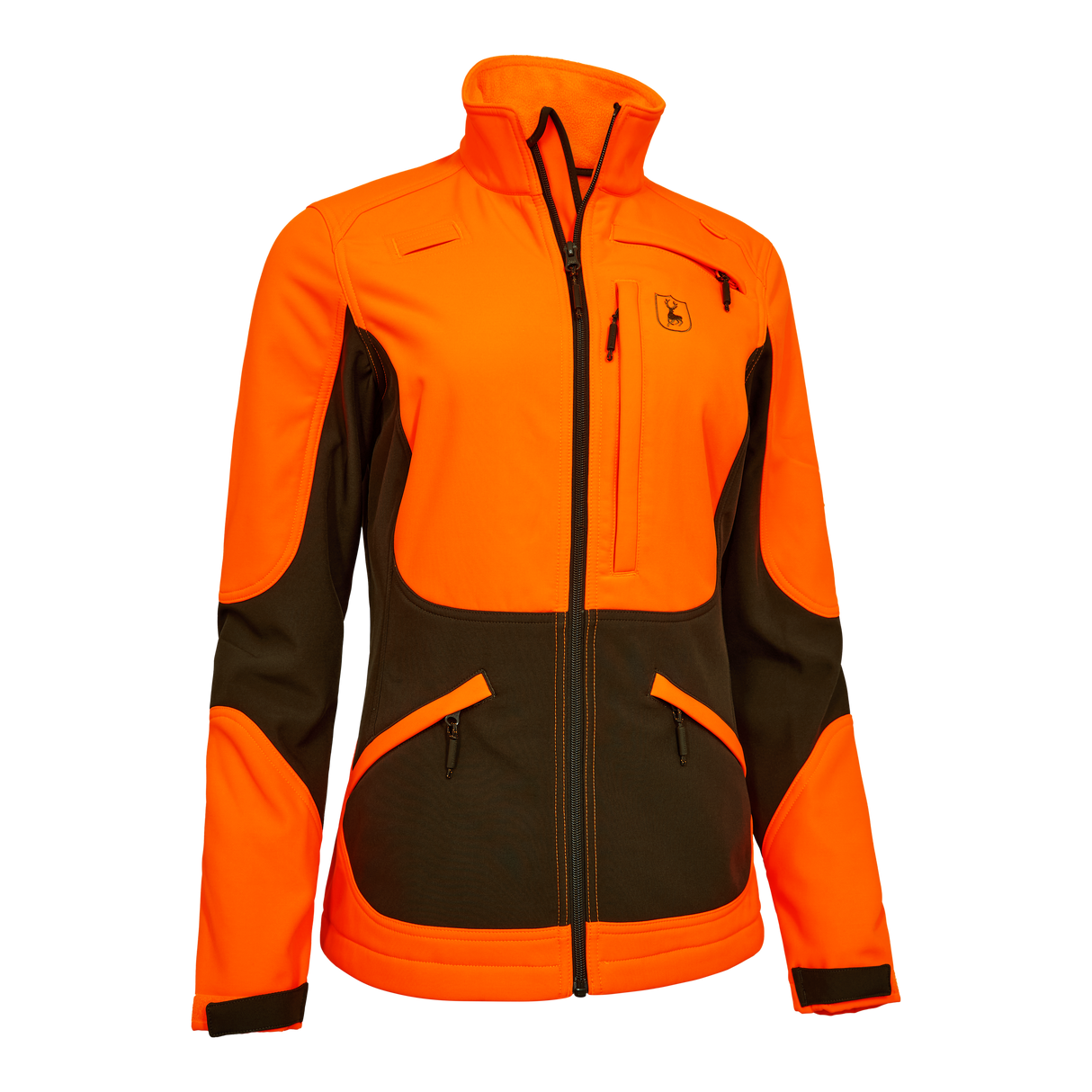 Lady Rogaland Softshelljacke - Safety Orange – Deerhunter