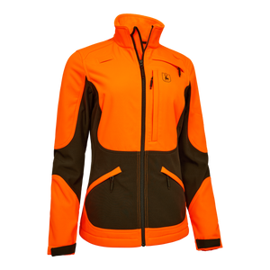 Lady Rogaland Softshelljacke - Safety Orange – Deerhunter