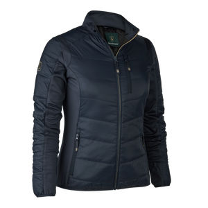 Gr. 38 - Lady Heat wattierte Jacke - Dunkelblau - Deerhunter - Umtauschware