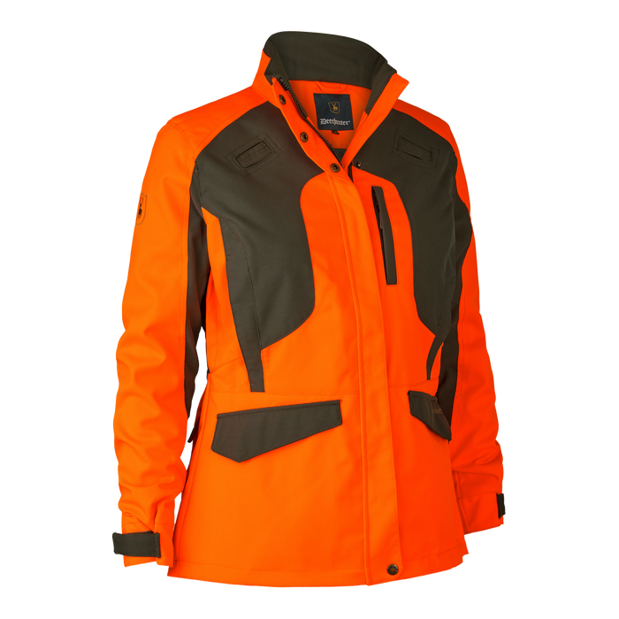 Lady Ann Extreme Jacke mit Membran Orange - Deerhunter