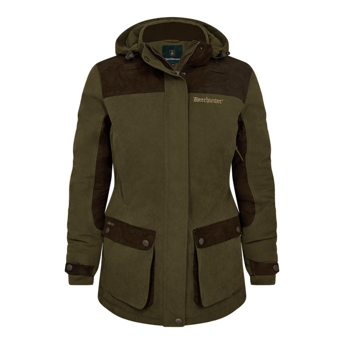 Lady Eagle Winterjacke – Tarmac Green – Deerhunter