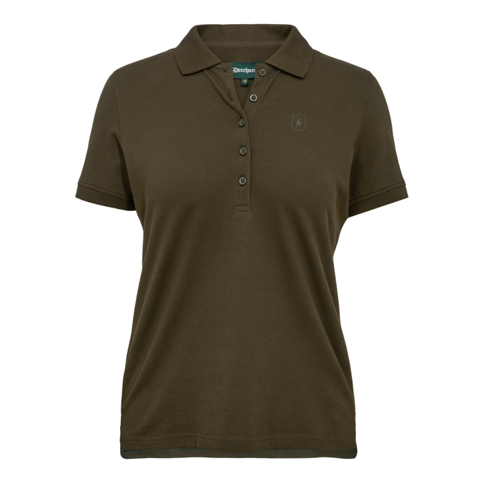 Lady Harriet Poloshirt Deep Green - Deerhunter