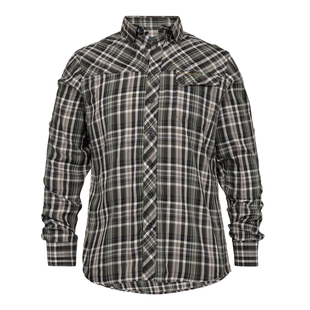 Mateo Hemd Green Check - Deerhunter
