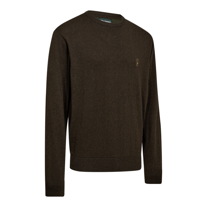 Harrington Strickpullover mit Rundhalsausschnitt - Deerhunter