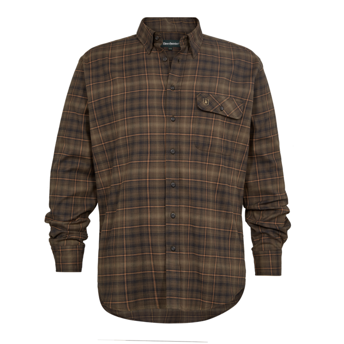 Eric Hemd Green Check - Deerhunter