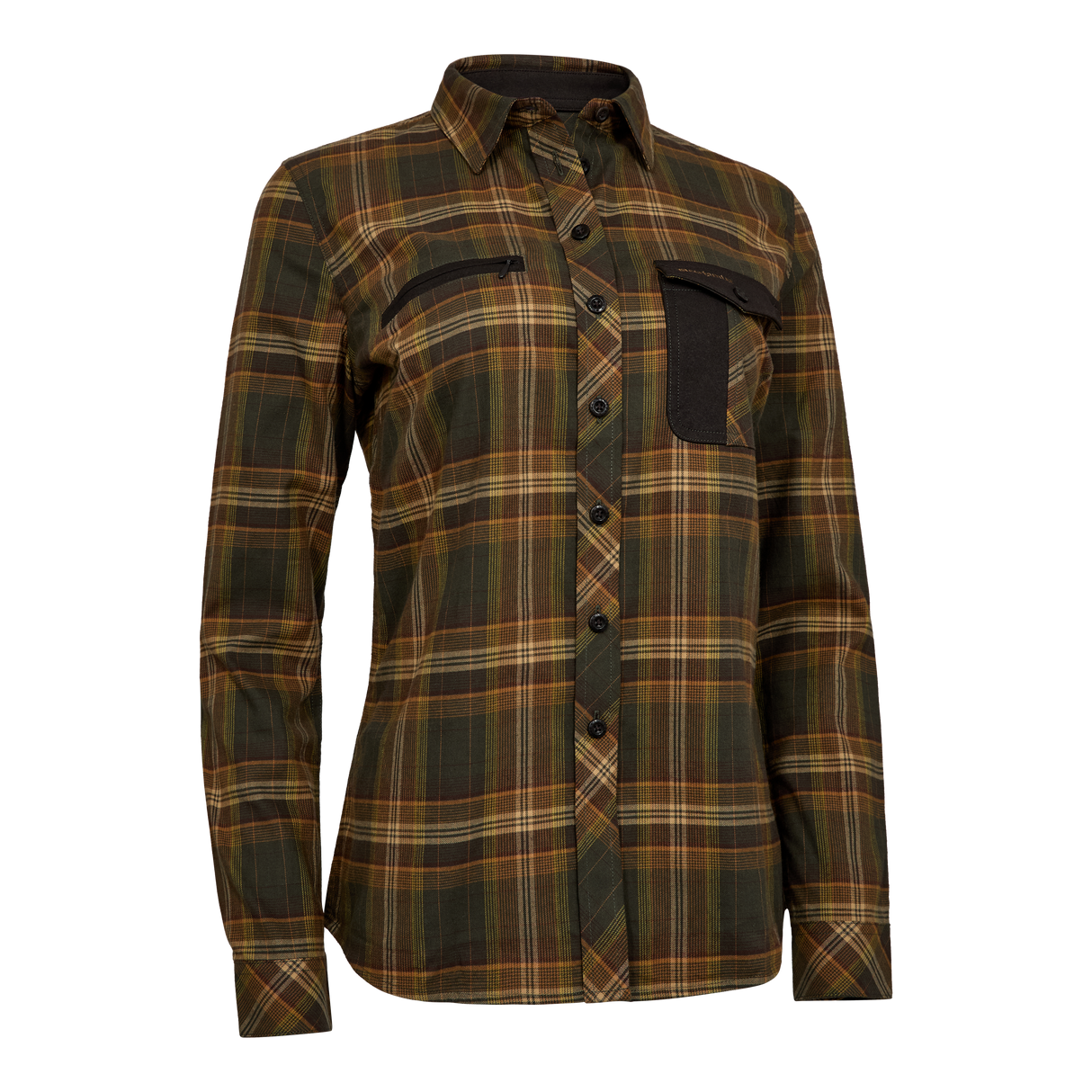 Lady Blair Hemd - Green Check – Deerhunter